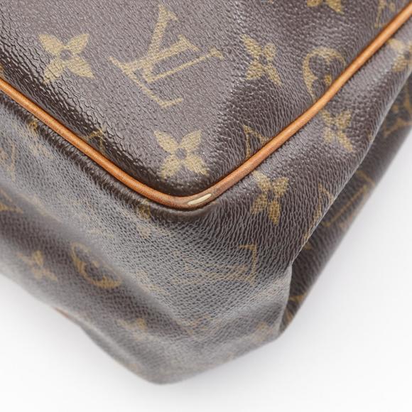 Louis Vuitton Leather Vertical Tote brown Batignolles Monogram Bag - Picture 6 of 7